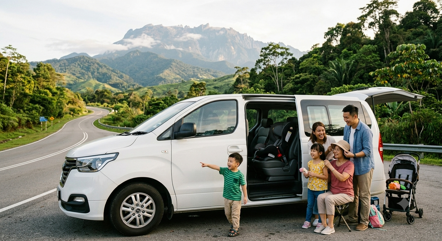 Family Road Trip Sabah 2026 | Best Kid-Friendly Routes & MPV Rentals KK