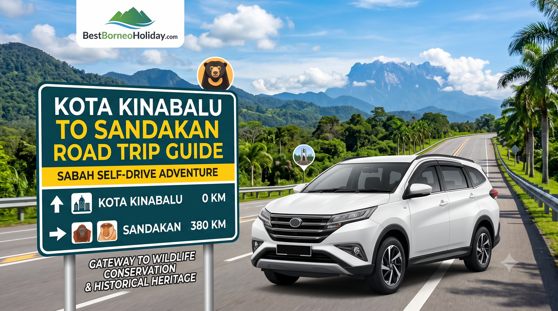 Kota Kinabalu to Sandakan Road Trip Guide Sabah Self Drive Adventure (2026)