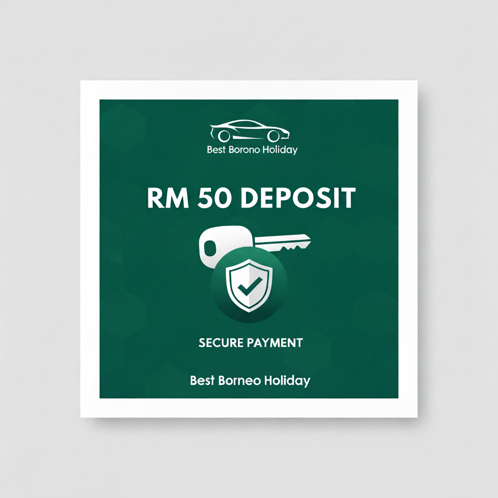 Booking Deposit RM50 - Best Borneo Holiday