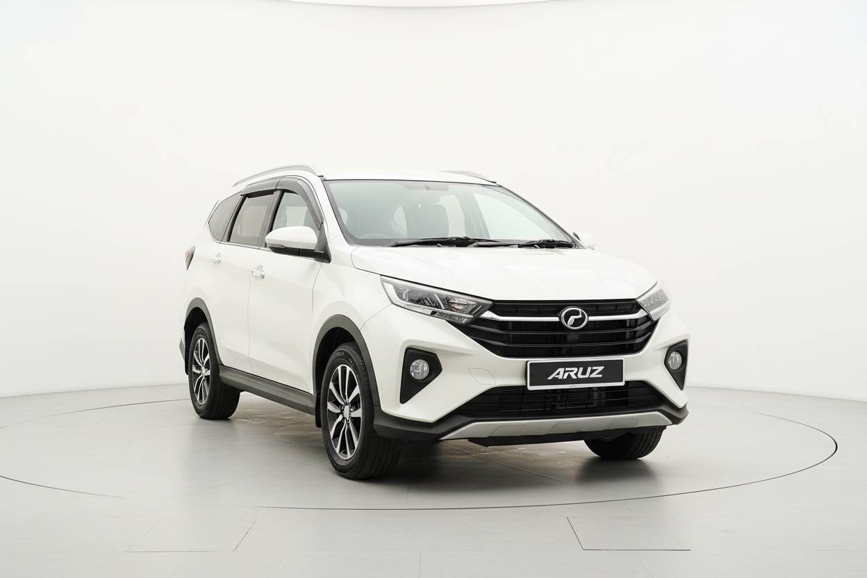 Perodua Aruz 1.5 Auto - white background