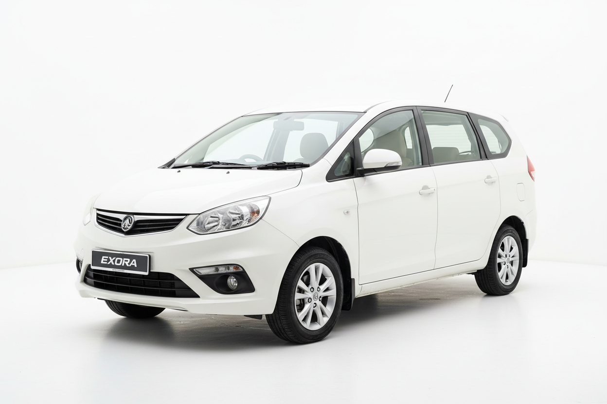 Proton Exora Auto - white background